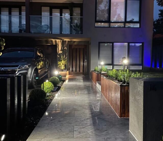 Vietnam Grey Marble For Front yard