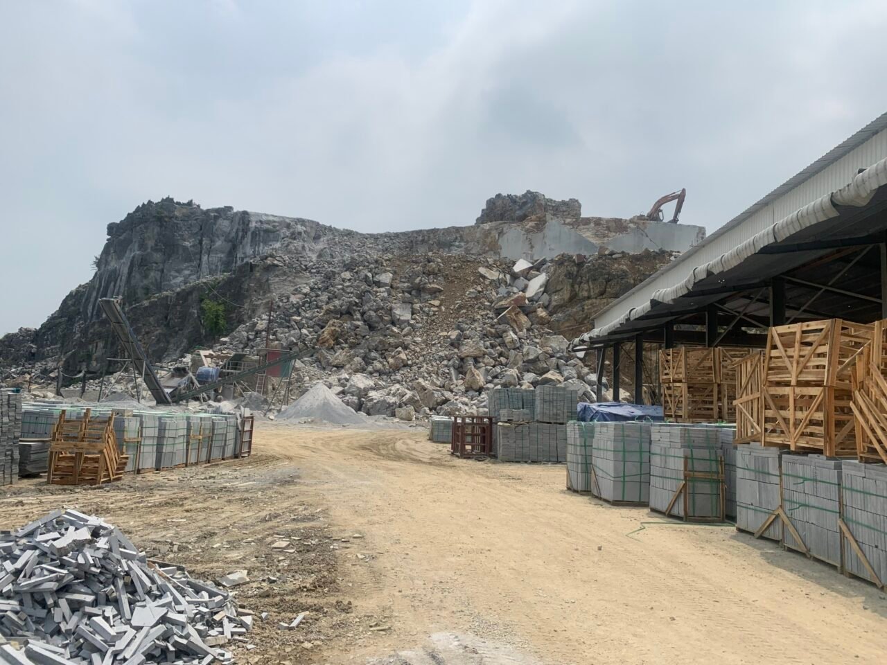Nam Stone Vietnam Bluestone Quarry