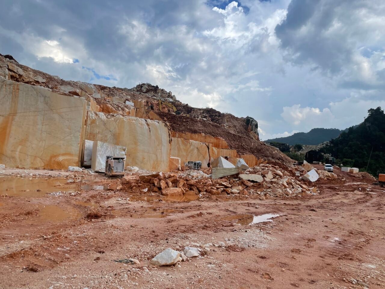 Vietnam White Marble Quarry