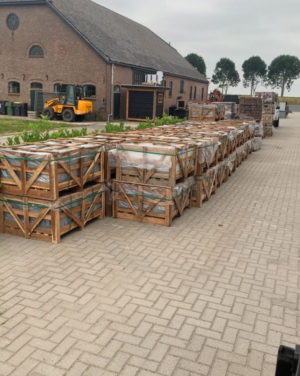 Bluestone Crate Feedback Vietnam Bluestone Crate outside the warehouse